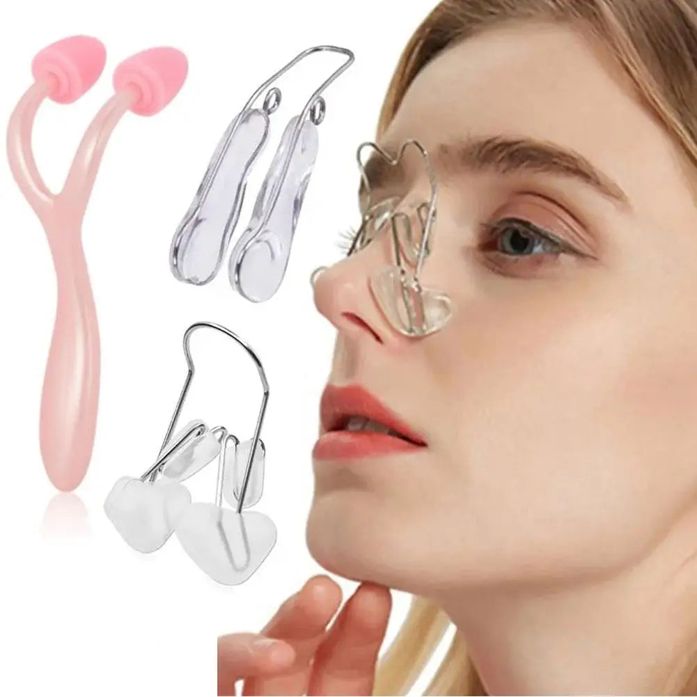 Beauty Nose Shapers Nose Bridge Up Lifting Shaper Nose Straightener No Pain Noses Shaping Clip Women Girl Face Massager