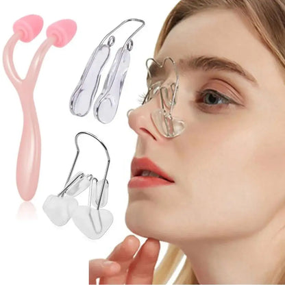 Beauty Nose Shapers Nose Bridge Up Lifting Shaper Nose Straightener No Pain Noses Shaping Clip Women Girl Face Massager