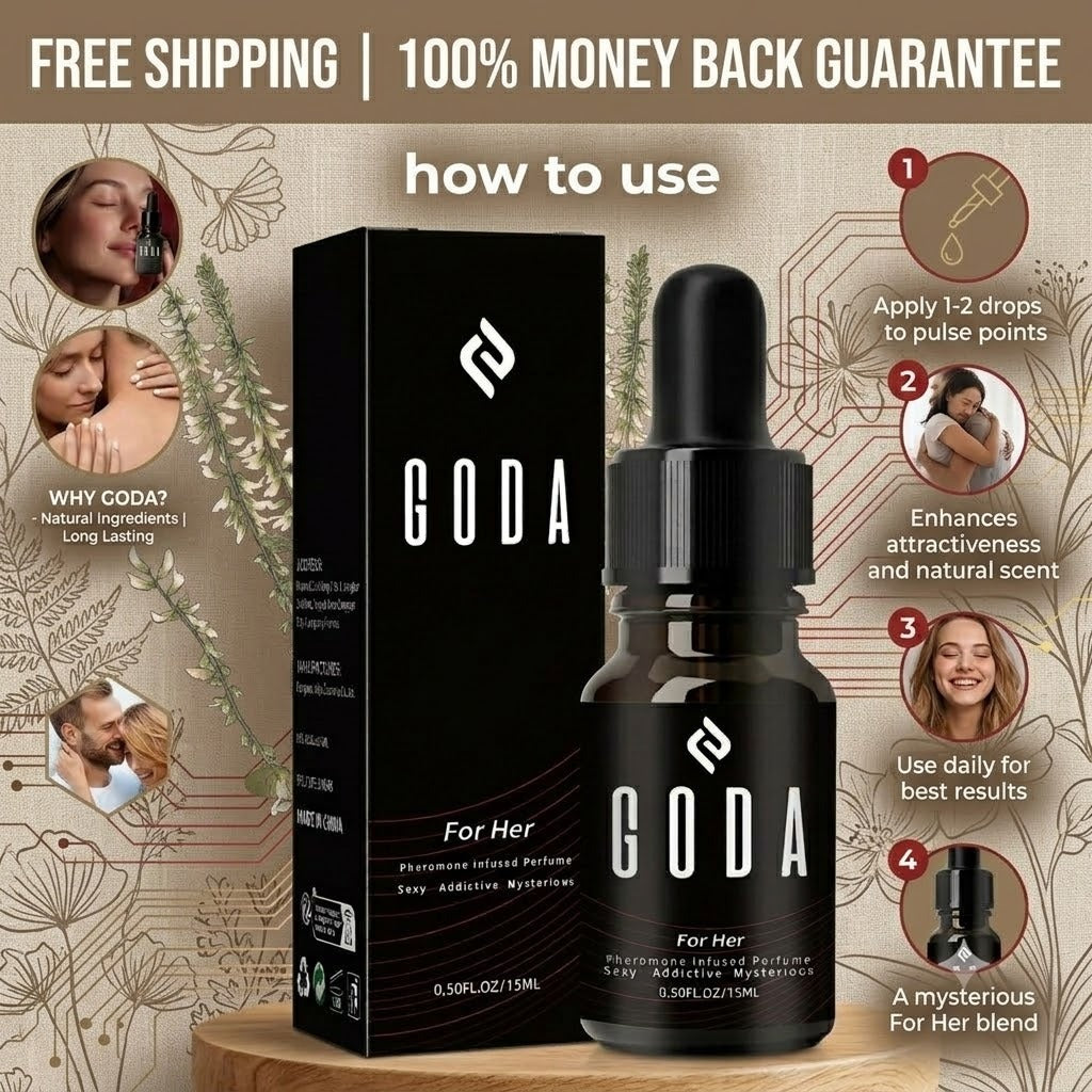 GODA For Her Pheromone Perfume for Women with Jasmine & Rose