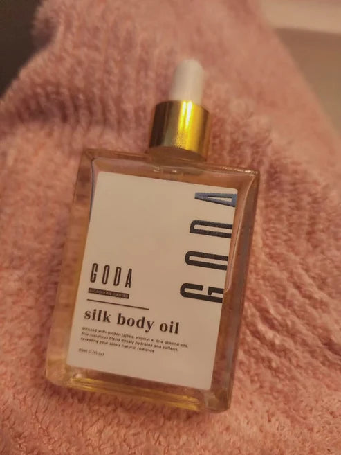 GODA Silk Body Oil 1.7 oz – Firming Anti-Aging Moisturizer for Women