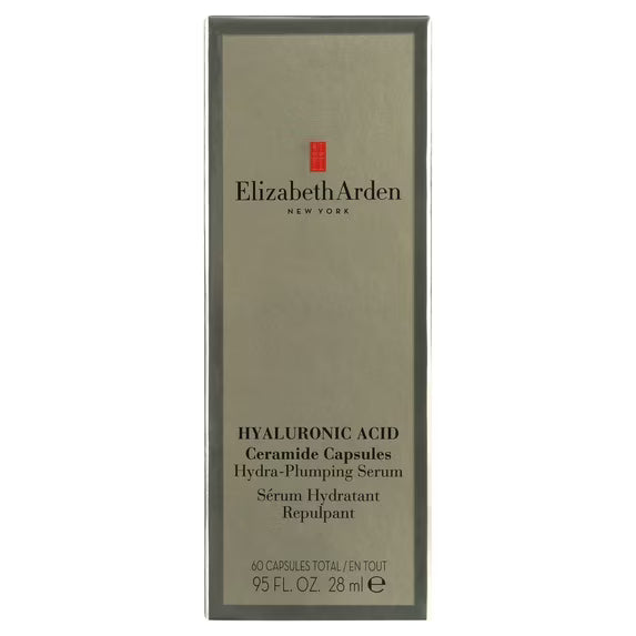 Elizabeth Arden Hyaluronic Acid Ceramide Hydra Plumping Serum 60 Capsules | New