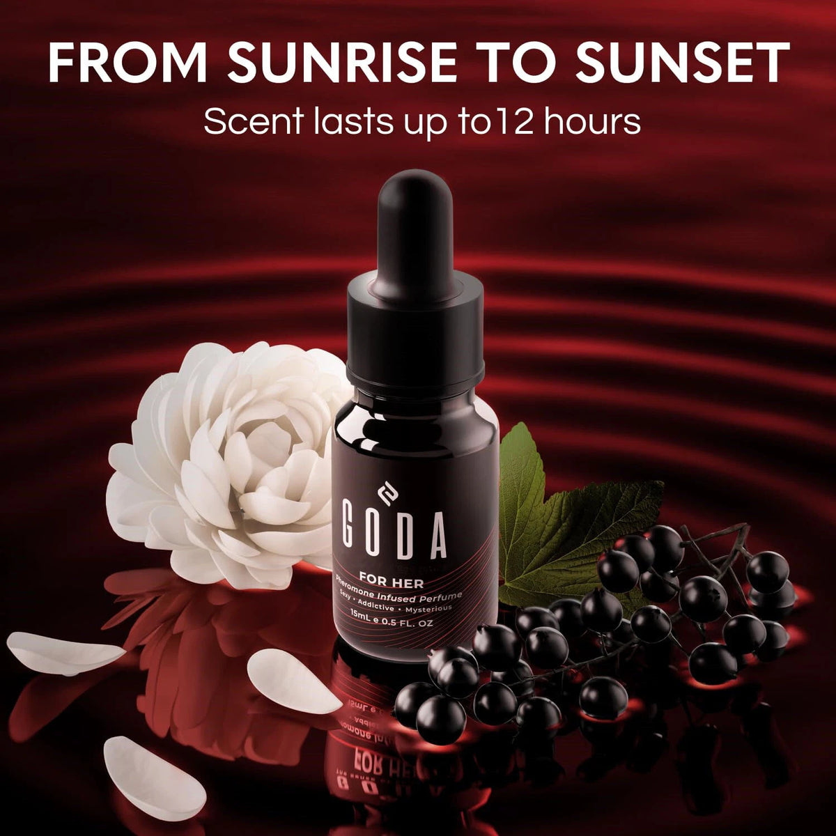 GODA For Her Pheromone Perfume for Women with Jasmine & Rose