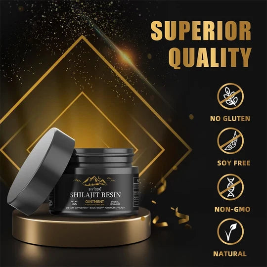 Pure Shilajit Resin – Organic & Potent