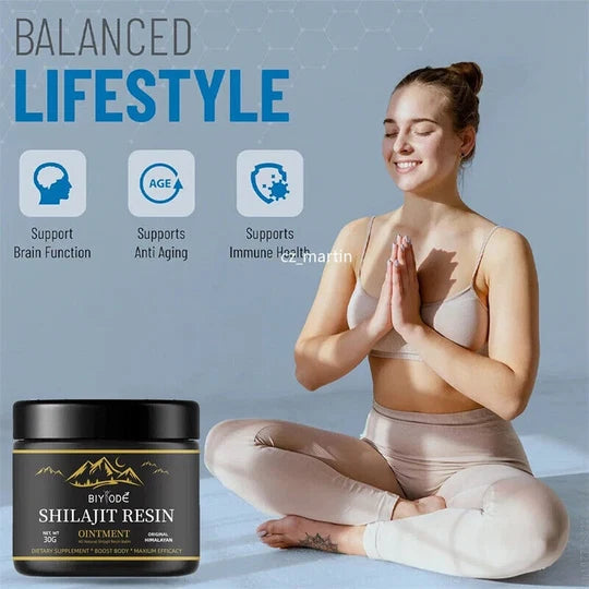 Himalayan Pure Shilajit Resin – 100% Organic