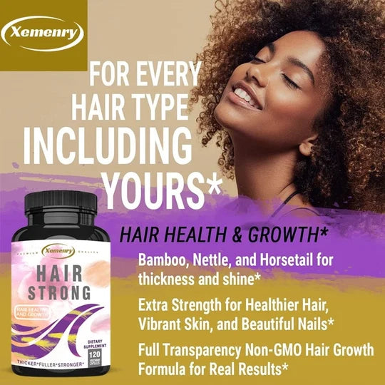 Hair Strong , Hair Growth, Healthy Skin, Strong Nails -Biotin, Keratin  120pcs
