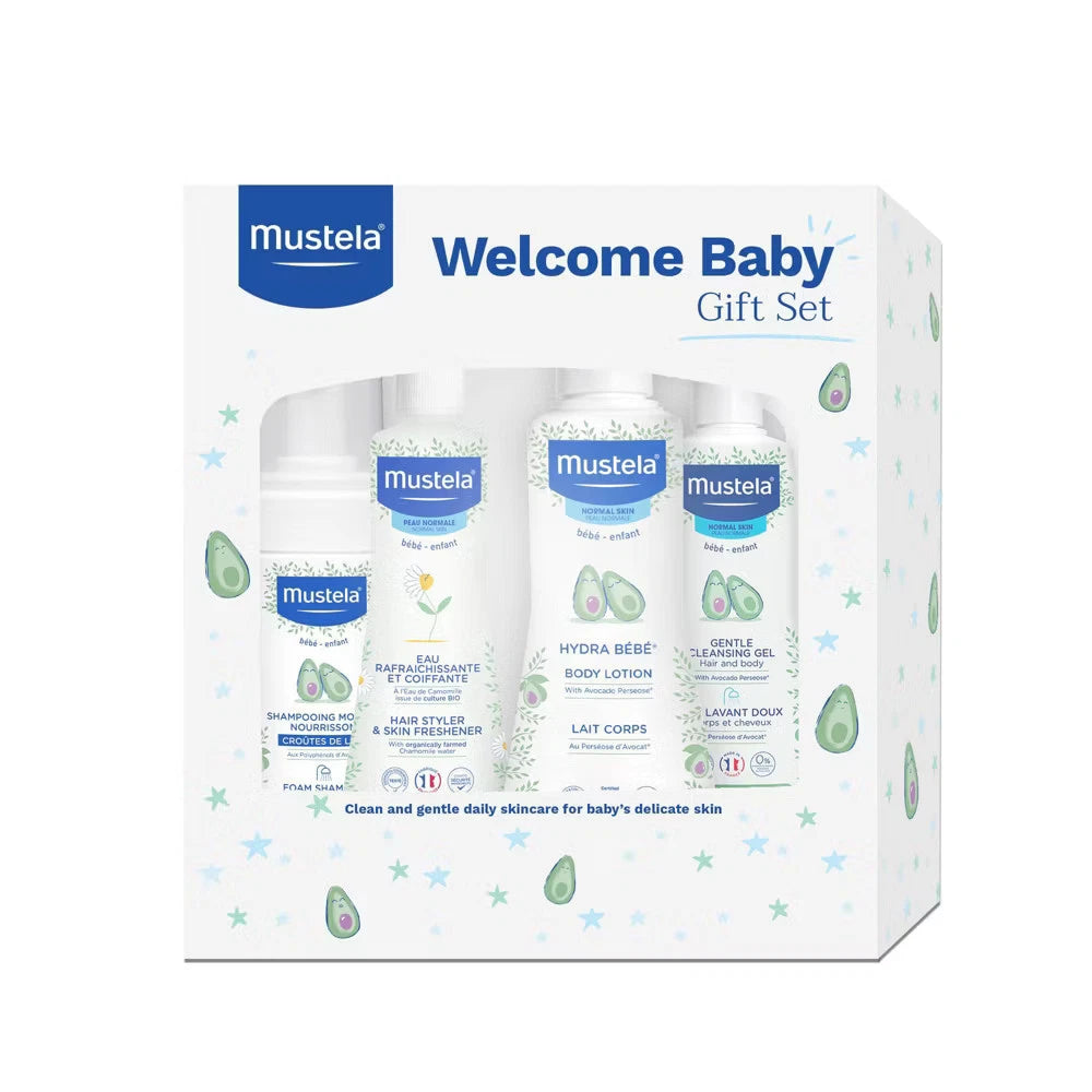 Mustela Welcome Baby Gift Set - 4pc