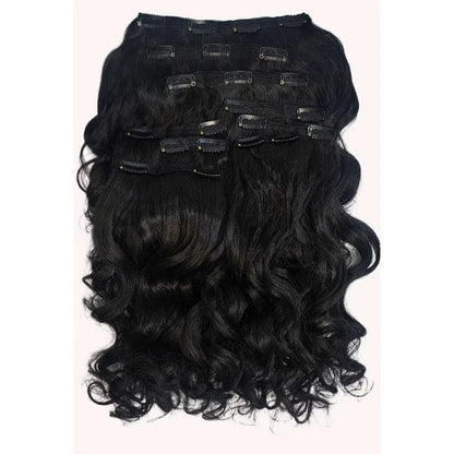 Curlkalon Soft Curl 20" Clip-In Natural Hair Extensions - 9ct