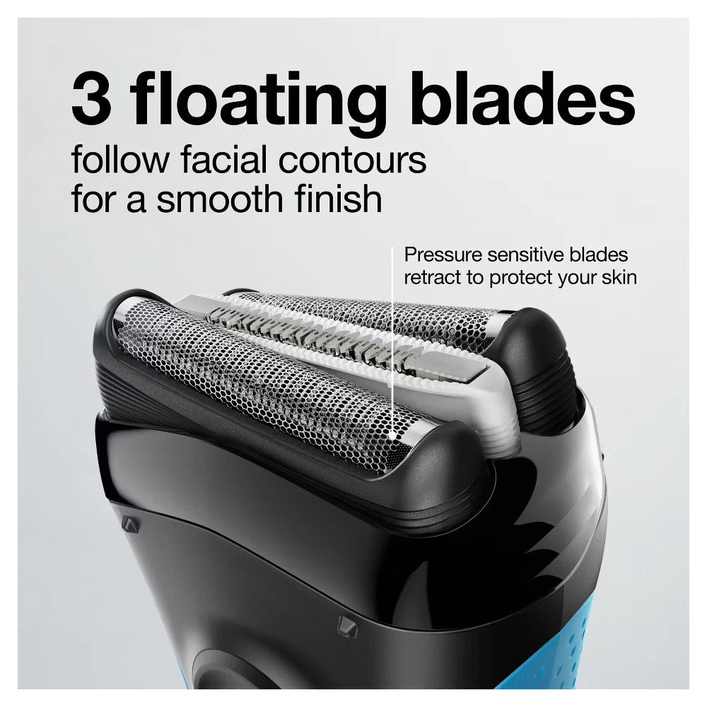 Braun Series 3 ProSkin 3040s Men Rechargeable Wet & Dry Electric Shaver
