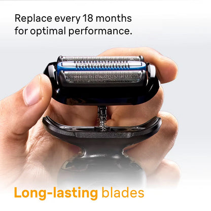 Braun Men Series 5 Electric Razor Shaver with 4-in-1 Clean & Charge