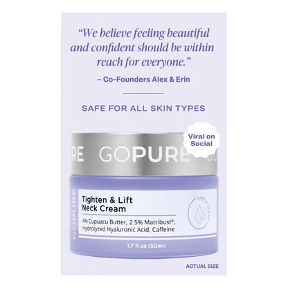 goPure Firm & Lift Neck and Chest Cream 1.7 oz - Moisturizing