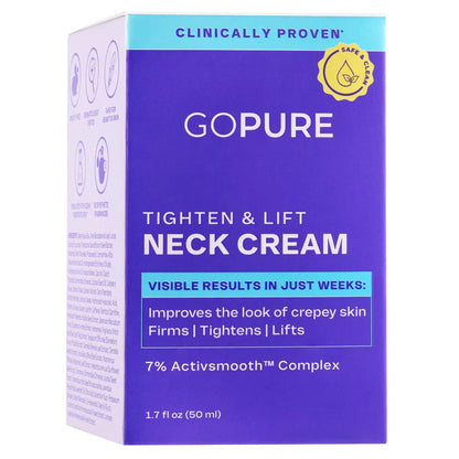 goPure Firm & Lift Neck and Chest Cream 1.7 oz - Moisturizing