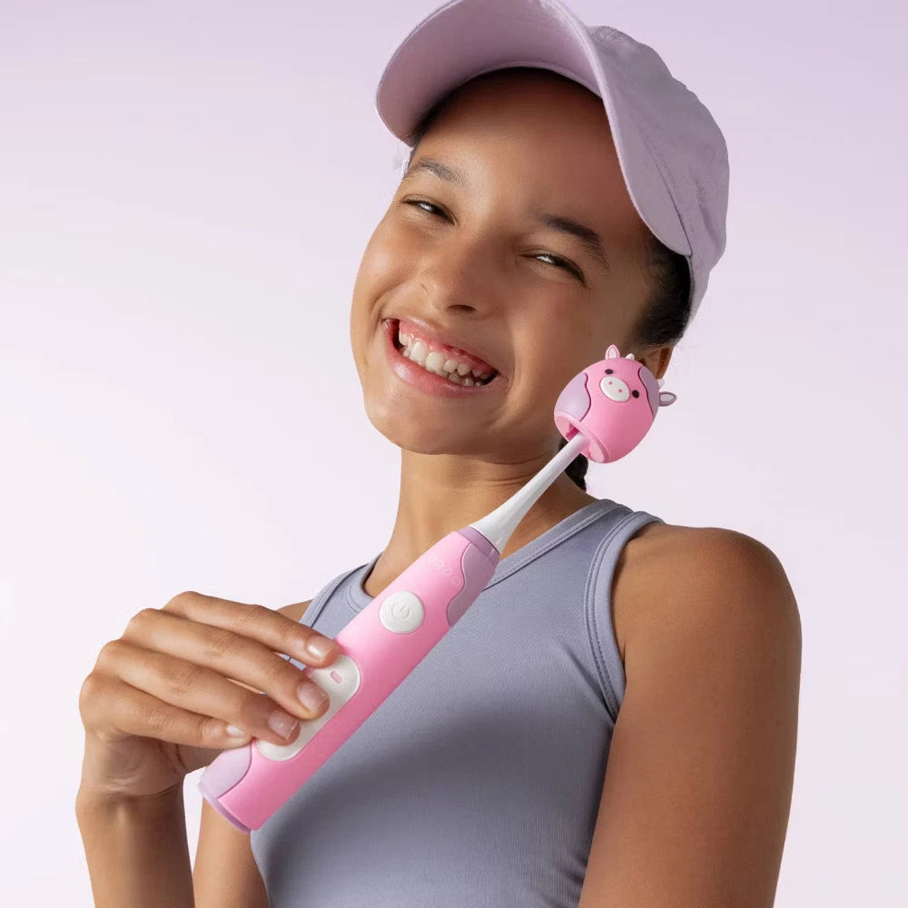 ORDO Sonic Kids' Rechargeable Toothbrush - Squishmallows Patty - Assorted