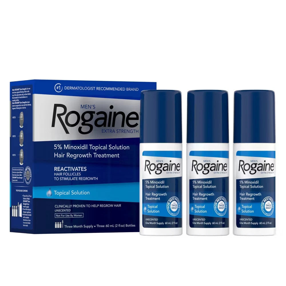 Rogaine Men Hair Treatment Solution - 2 fl oz