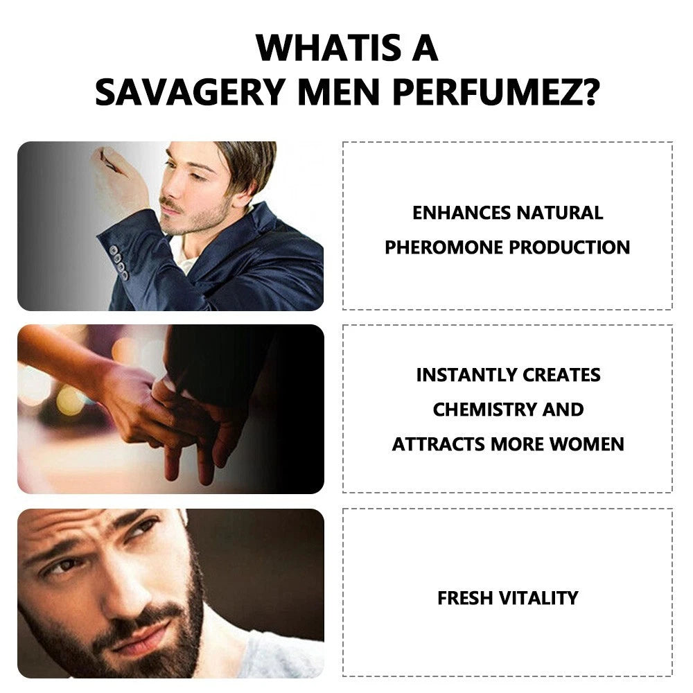 Long-Lasting Men's Pheromone Perfume for Everyday Wear
