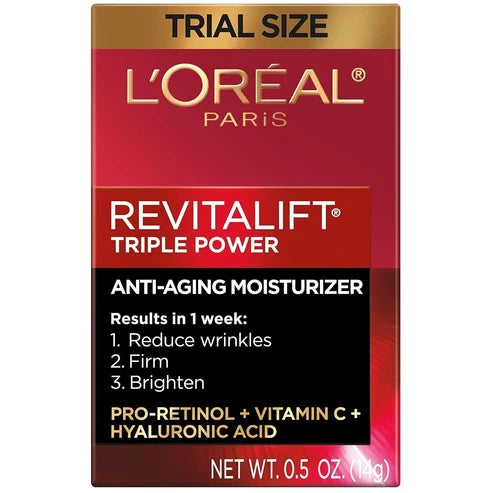 L'Oreal Paris Revitalift Triple Power Brightening Face Moisturizer with SPF 30