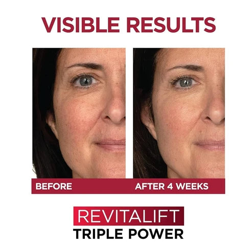 L'Oreal Paris Revitalift Triple Power Brightening Moisturizer SPF 30 – 0.5 oz