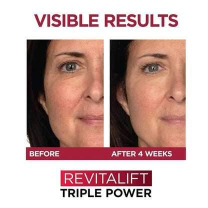 L'Oreal Paris Revitalift Triple Power Brightening Moisturizer SPF 30 – 0.5 oz