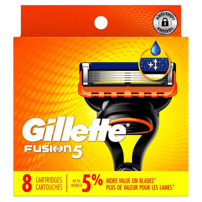 Gillette Fusion 5 Men Razor Blade Refills - 8ct