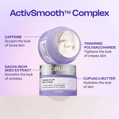 goPure Firm & Lift Neck and Chest Cream 1.7 oz - Moisturizing