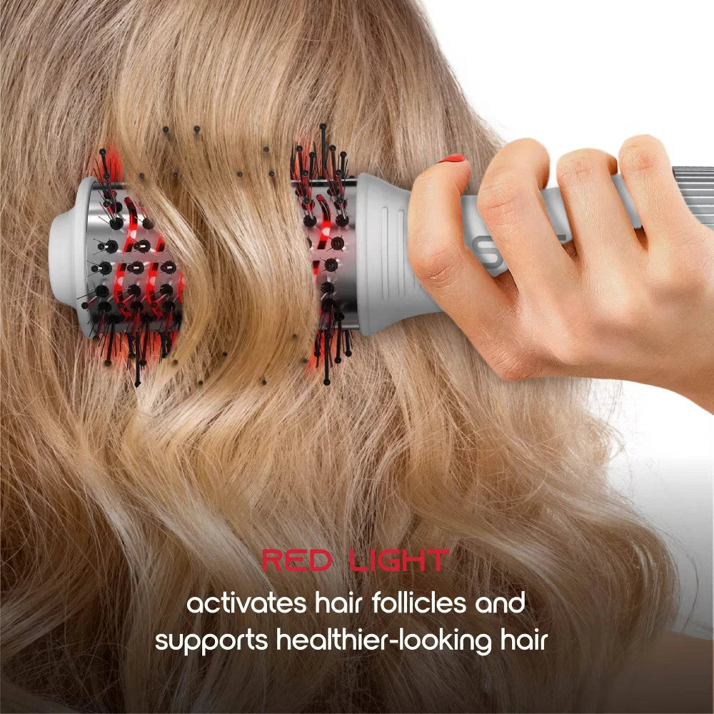 SLF Red Light Therapy Travel Dryer Hair Brush