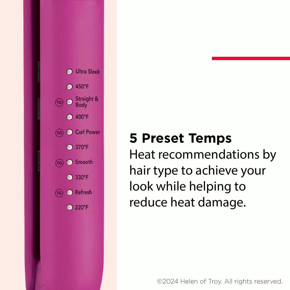 Revlon Easy Heat Precision Hair Flat Iron - 1"