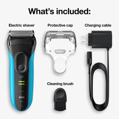 Braun Series 3 ProSkin 3040s Men Rechargeable Wet & Dry Electric Shaver