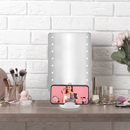 Conair LED Hollywood Lighted Social Media Vanity Cosmetic Makeup Mirror White