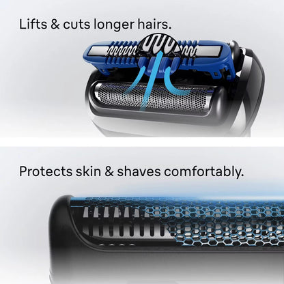 Braun Men Series 5 Electric Razor Shaver with 4-in-1 Clean & Charge