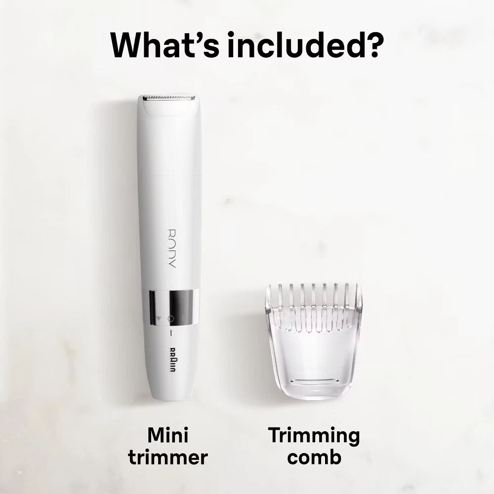 Braun Smooth Skin Women Mini Hair Trimmer
