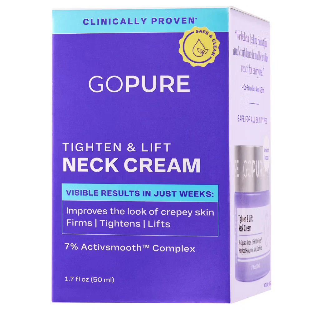 goPure Firm & Lift Neck and Chest Cream 1.7 oz - Moisturizing
