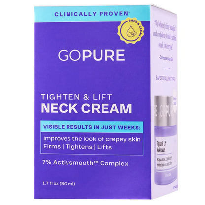 goPure Firm & Lift Neck and Chest Cream 1.7 oz - Moisturizing