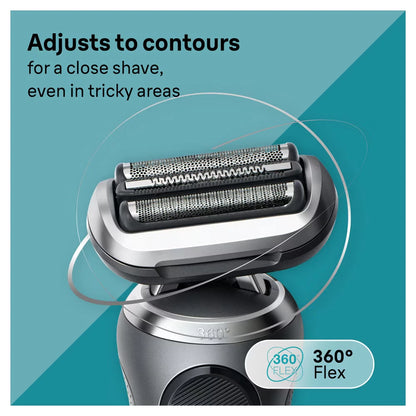 Braun Series 7-7171cc Rechargeable Wet & Dry Shaver + Smart Care Center