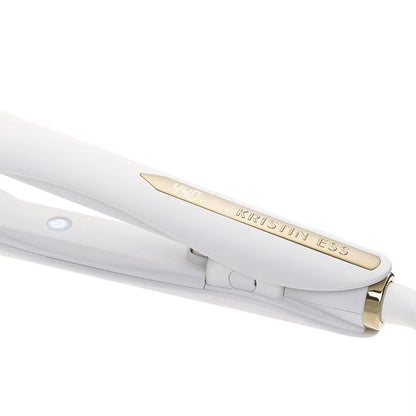 Kristin Ess Titanium Flat Iron Hair Straightener and Curler - Dual Voltage