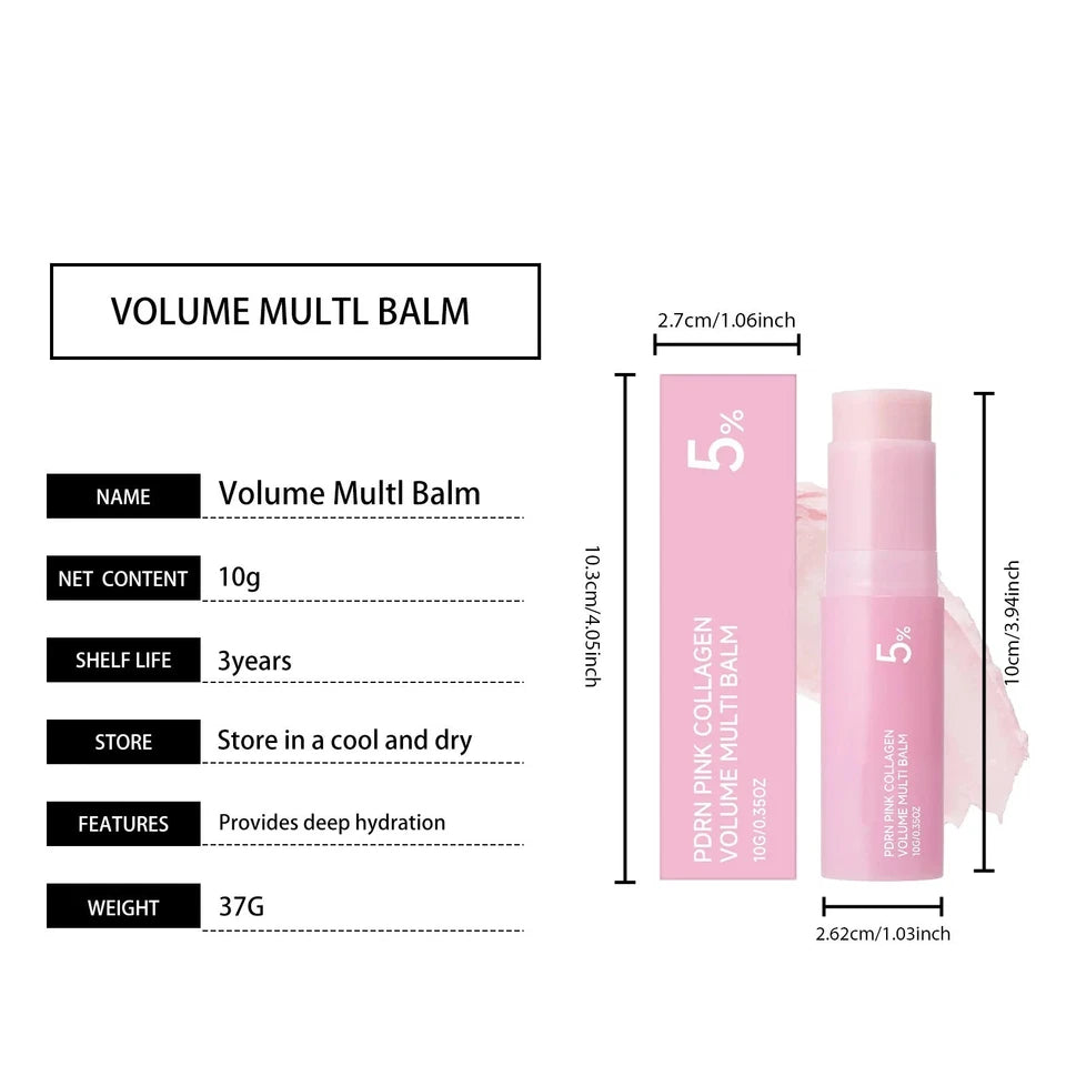 MEDICUBE PDRN Pink Collagen Multi Balm Stick for Hydration and Glow
