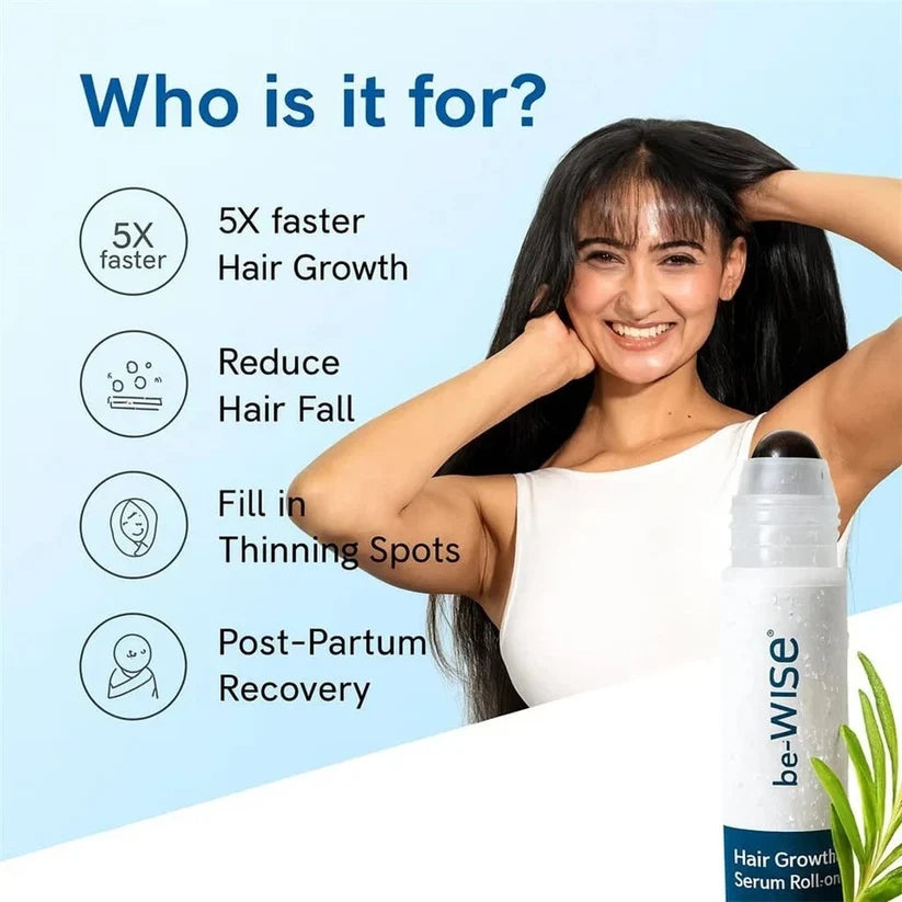Advanced Hair Roll-On Scalp Care with Rosemary and Redensyl